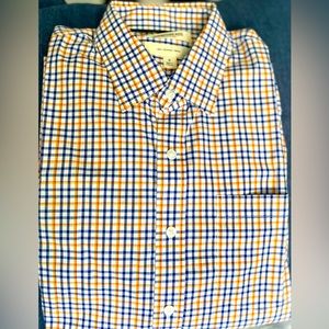 Mens cotton, poplin dress shirt